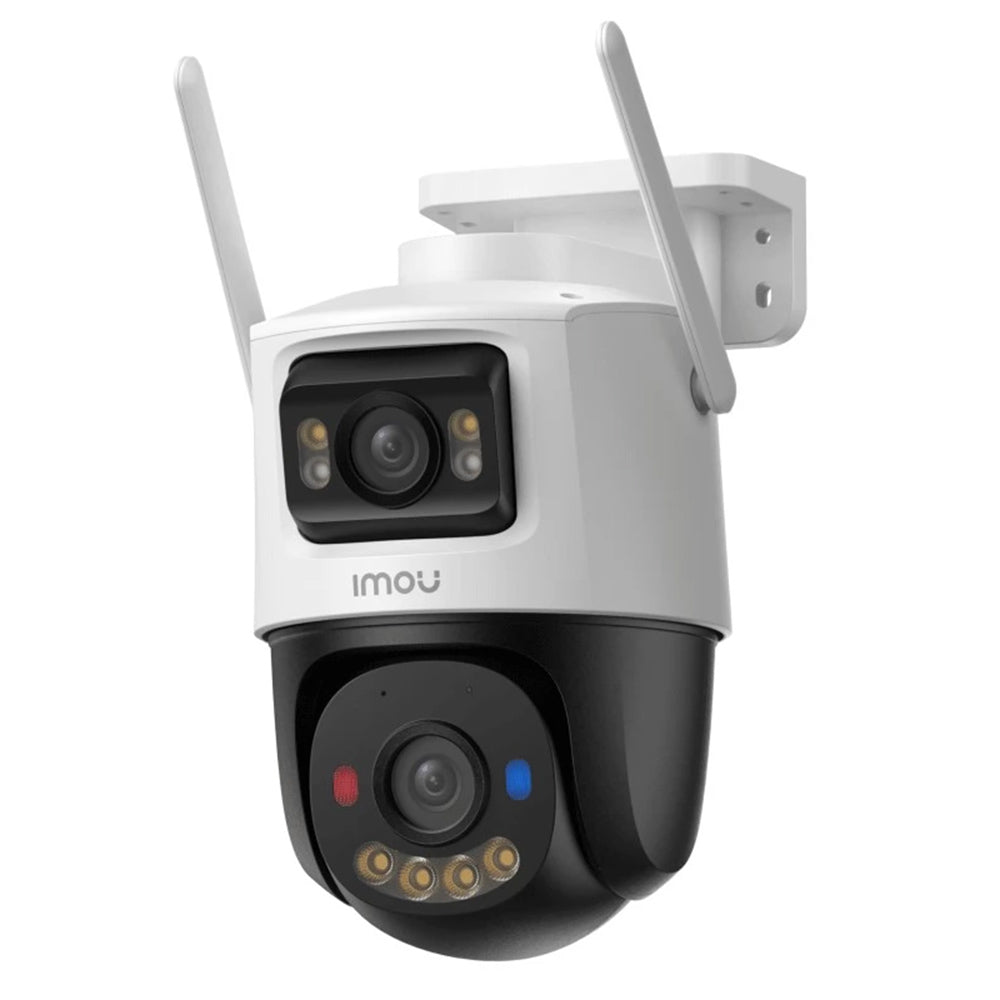 Imou - Outdoor Camera Cruiser Dual 2 PRO (IPC-S7XFP-8U0WED) - 4+4MP, AI IMOU SENSE, Wi-Fi 6, Dual IR, PT, Alarm, IP65 - 