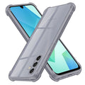 Techsuit - Shockproof Clear Silicone - Samsung Galaxy A16 4G / A16 5G - Smoke Black
