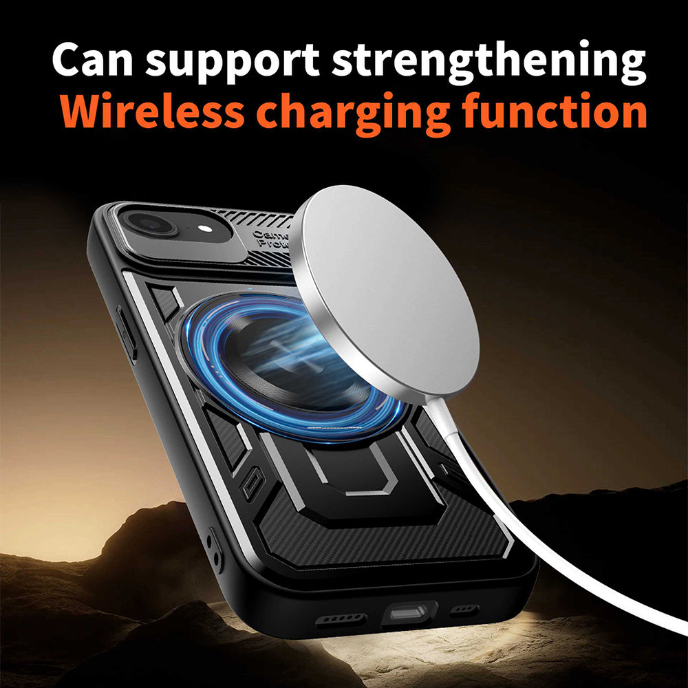 Techsuit - RuggedCam - iPhone 16e / iPhone 17e - Black