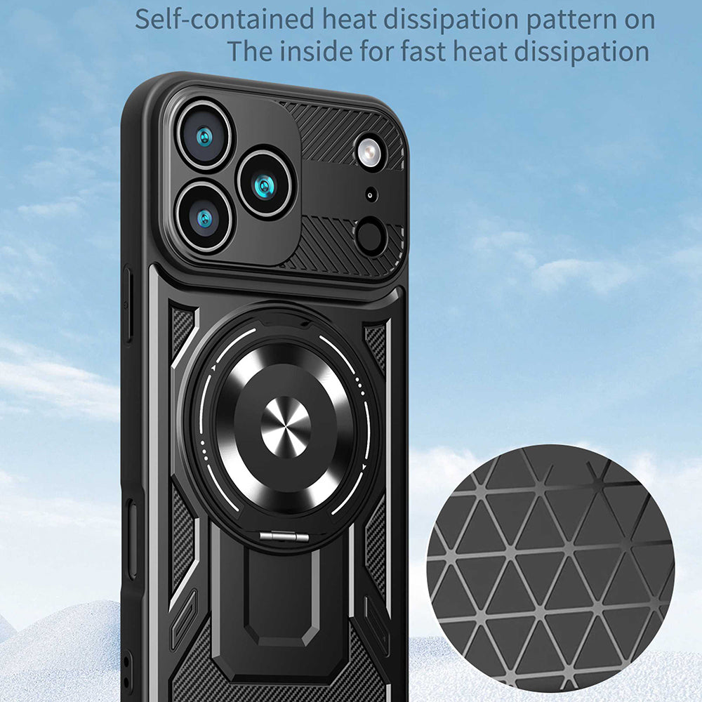 Techsuit - RuggedCam - iPhone 17 Pro Max - Black