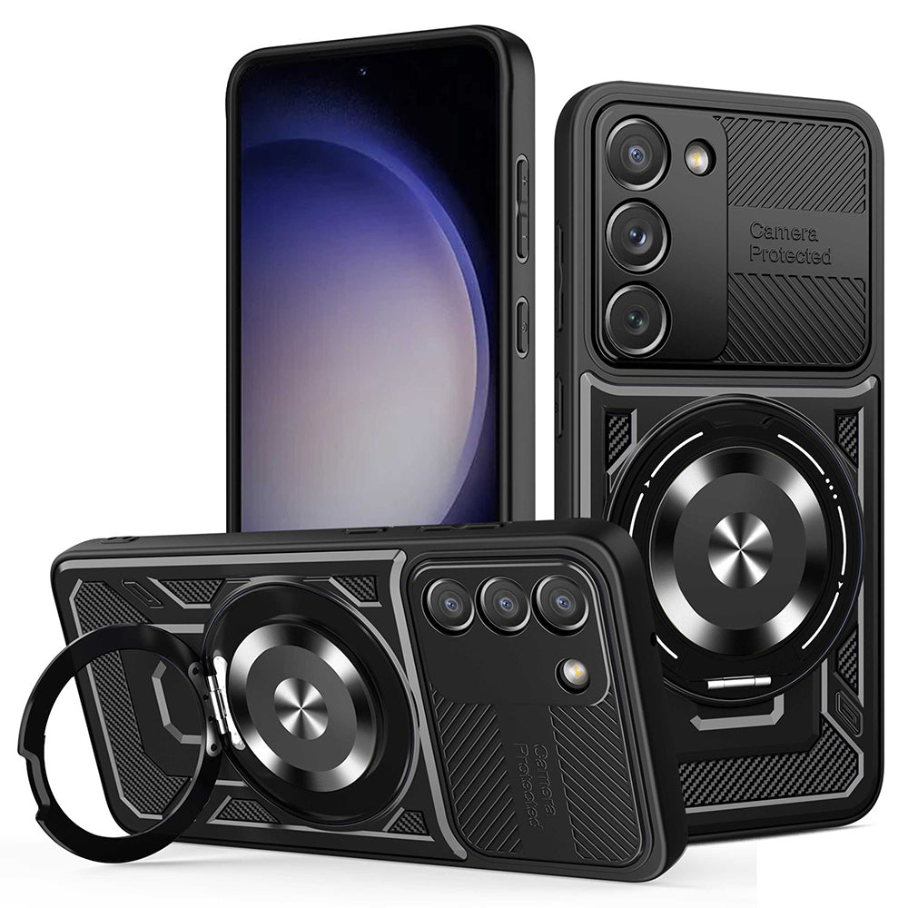 TechSuit Husa de protectie Techsuit RuggedCam compatibil cu Samsung Galaxy S23, Negru