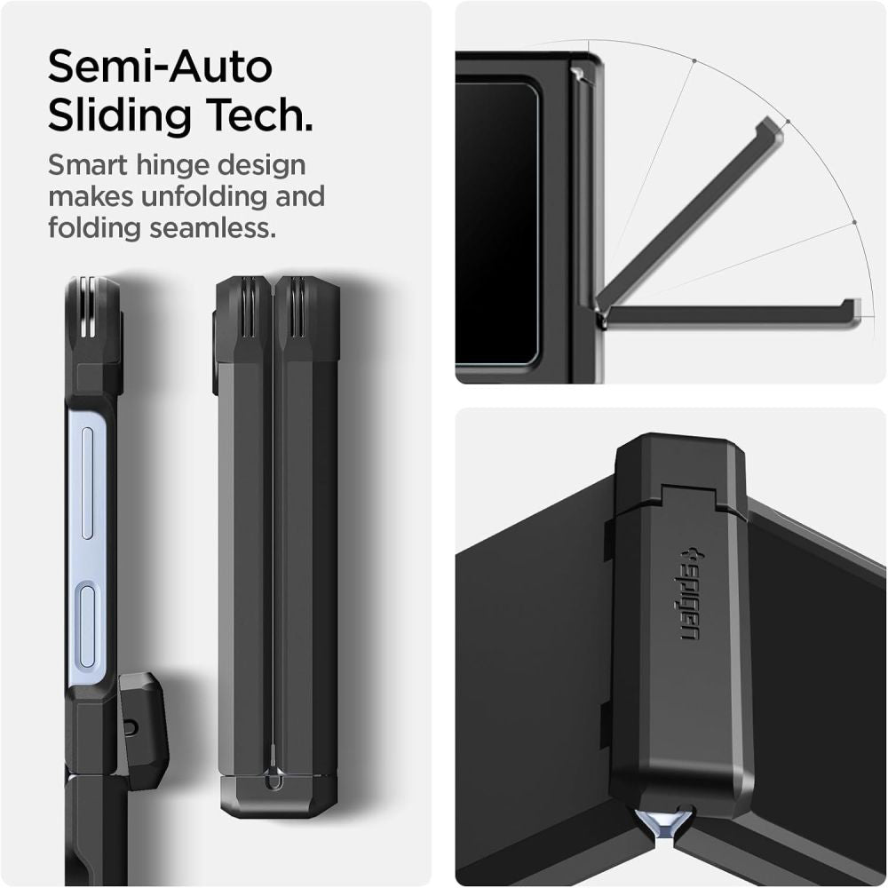 Spigen - Tough Armor Pro MagSafe (ACS09807) - Samsung Galaxy Z Flip6 / Flip7 FE - Black