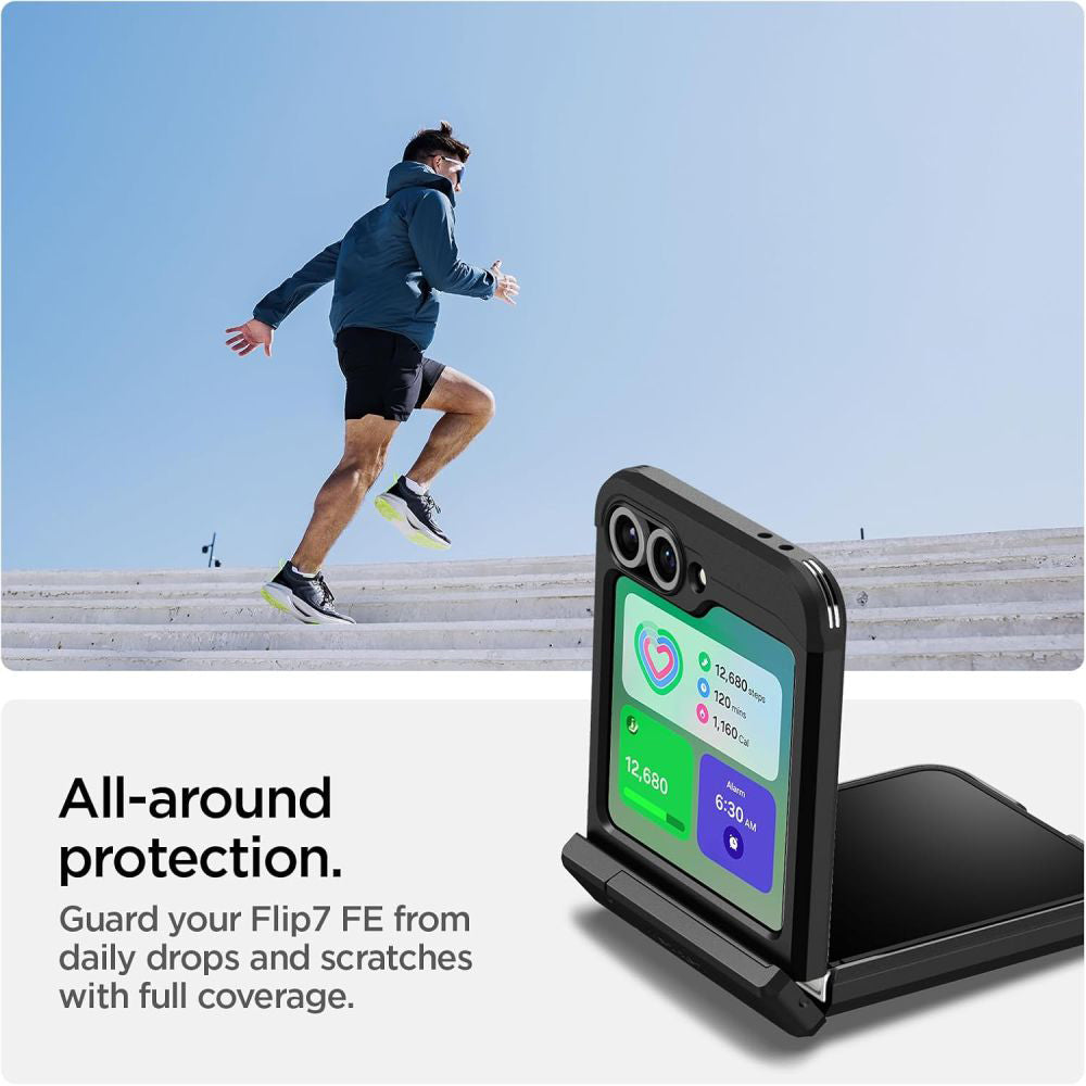 Spigen - Tough Armor Pro MagSafe (ACS09807) - Samsung Galaxy Z Flip6 / Flip7 FE - Black