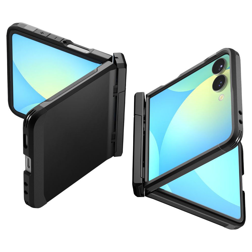 Spigen - Tough Armor Pro MagSafe (ACS09561) - Samsung Galaxy Z Flip7 - Black