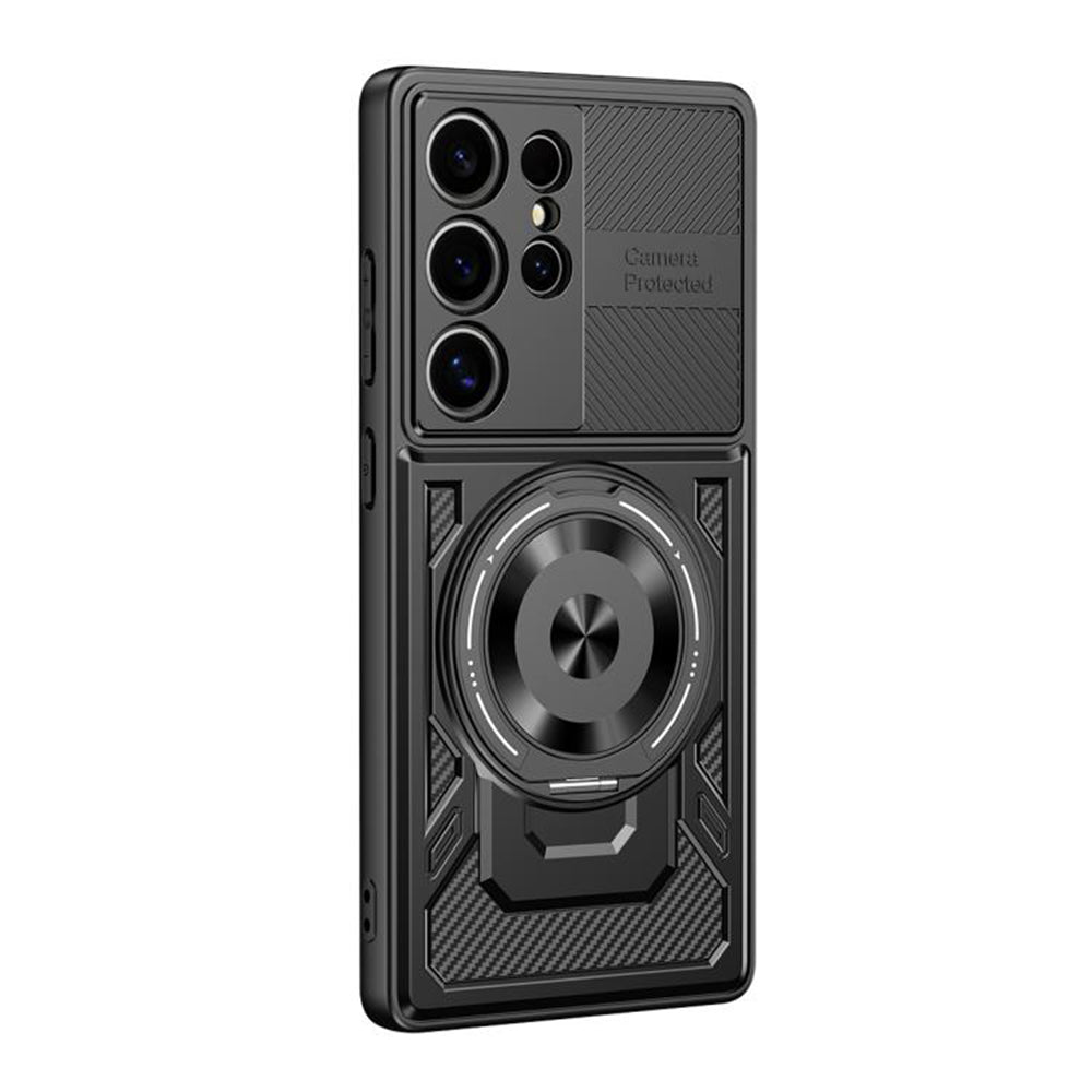 Techsuit - RuggedCam - Samsung Galaxy S23 Ultra - Black