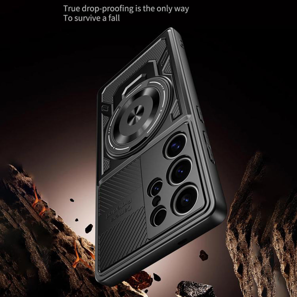 Techsuit - RuggedCam - Samsung Galaxy S23 Ultra - Black