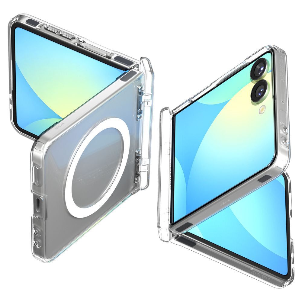 Spigen - Ultra Hybrid Pro MagSafe (ACS09559) - Samsung Galaxy Z Flip7 - Clear