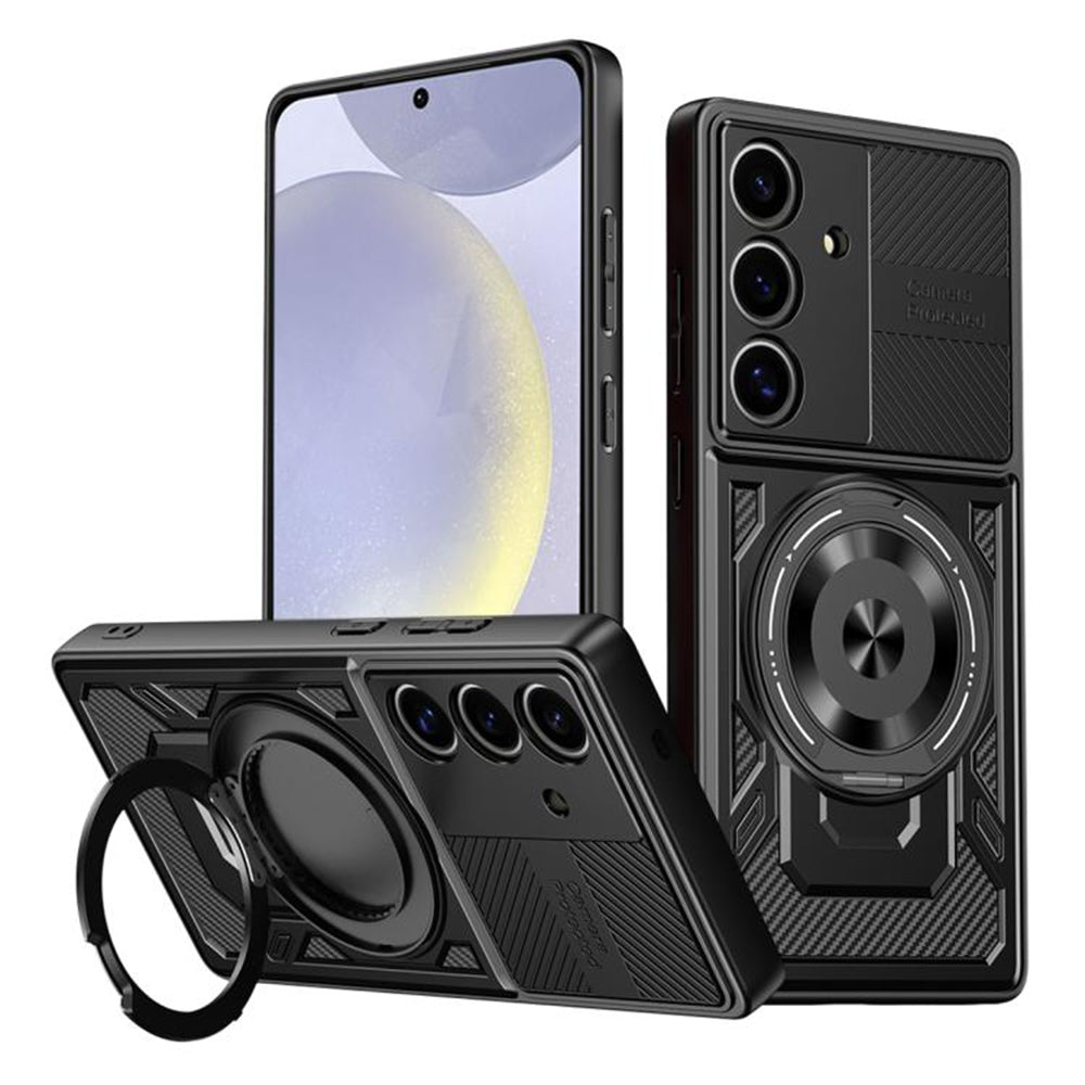TechSuit Husa de protectie Techsuit RuggedCam compatibil cu Samsung Galaxy S24 / S25, Negru