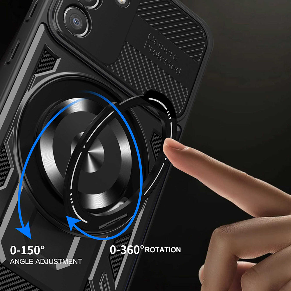 TechSuit Husa de protectie Techsuit RuggedCam compatibil cu Samsung Galaxy A55 5G, Negru – imagine 6