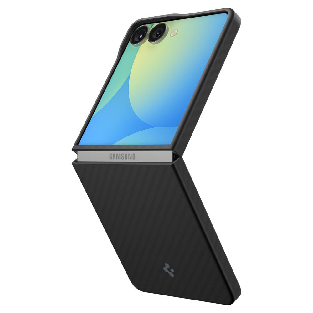 Spigen - Air Skin (ACS09564) - Samsung Galaxy Z Flip7 - Aramid Black