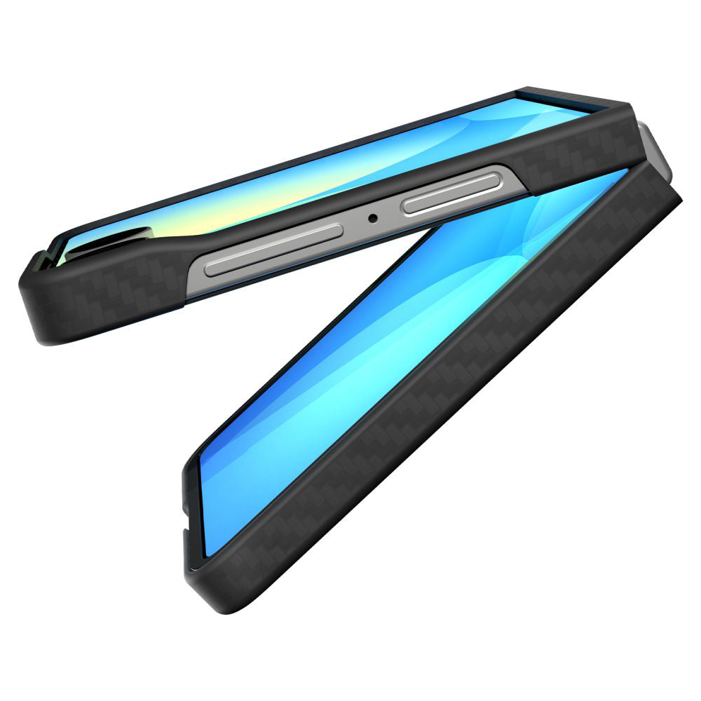 Spigen - Air Skin (ACS09564) - Samsung Galaxy Z Flip7 - Aramid Black