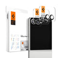 Spigen - (2 pack) Optik.tR EZ Fit Pro HD Camera Glass (AGL09587) - Samsung Galaxy Z Flip7 - Black