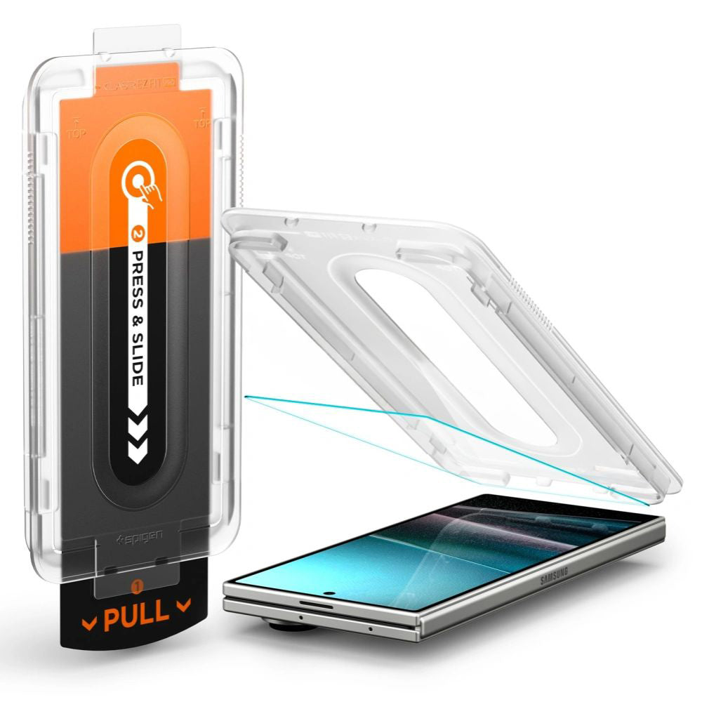 Spigen - Glas.tR EZ-FIT Pro HD (AGL09580) - Samsung Galaxy Z Fold7 - Clear
