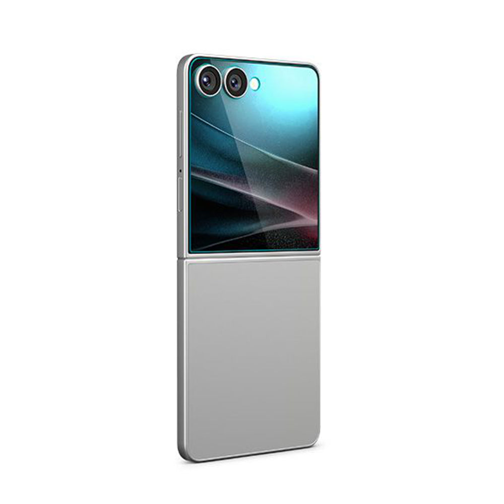 Spigen Folie de protectie Spigen (set de 2) Glas.tR EZ-FIT HD (AGL09585) compatibil cu Samsung Galaxy Z Flip7, Transpare