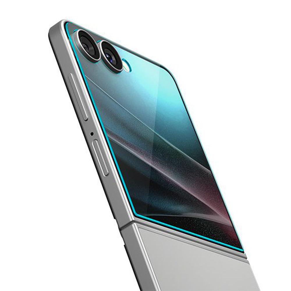 Spigen Folie de protectie Spigen (set de 2) Glas.tR EZ-FIT HD (AGL09585) compatibil cu Samsung Galaxy Z Flip7, Transpare