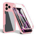 Techsuit - ColorVerse 360 Series + Screen Protector - iPhone 17 Pro Max - Pink