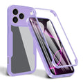 Techsuit - ColorVerse 360 Series + Screen Protector - iPhone 17 Pro - Purple