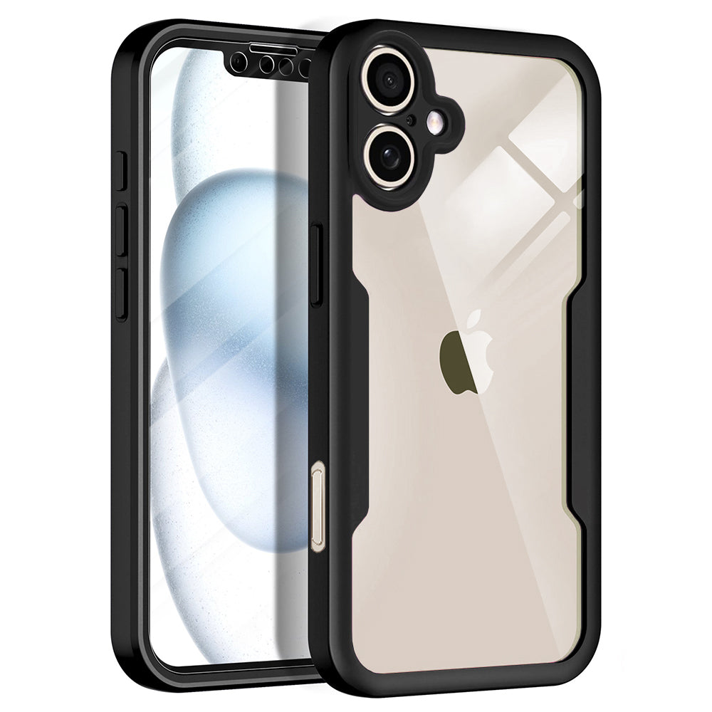 Techsuit - ColorVerse 360 Series + Screen Protector - iPhone 17 - Black