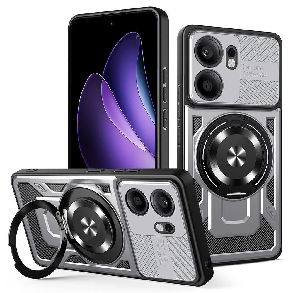 Techsuit - RuggedCam - Oppo Reno13 F 4G / Reno13 F 5G / Reno13 FS 5G - Gray