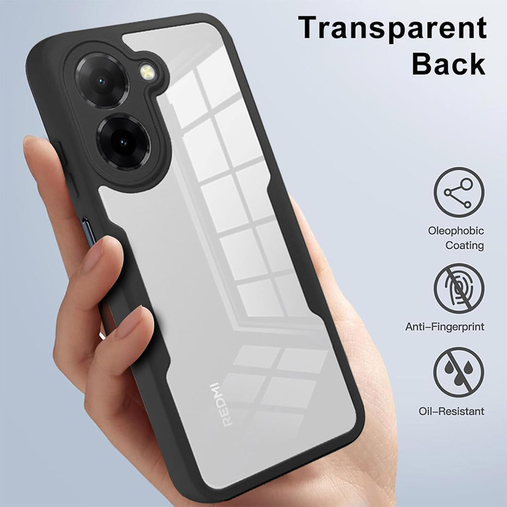 Techsuit - ColorVerse 360 Series + Screen Protector - Xiaomi Redmi A5 4G (Regional) - Black