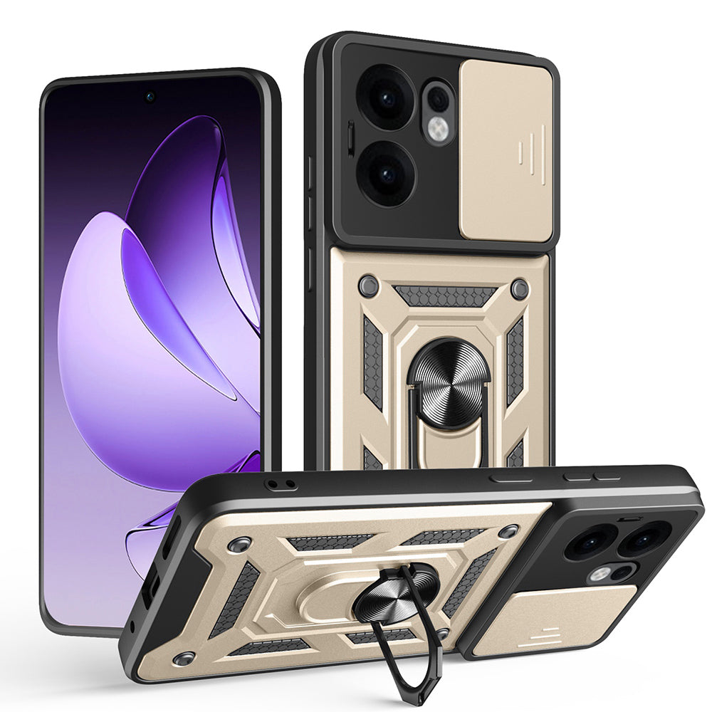 Techsuit - CamShield Series - Oppo Reno13 F 4G / Reno13 F 5G / Reno13 FS 5G - Gold