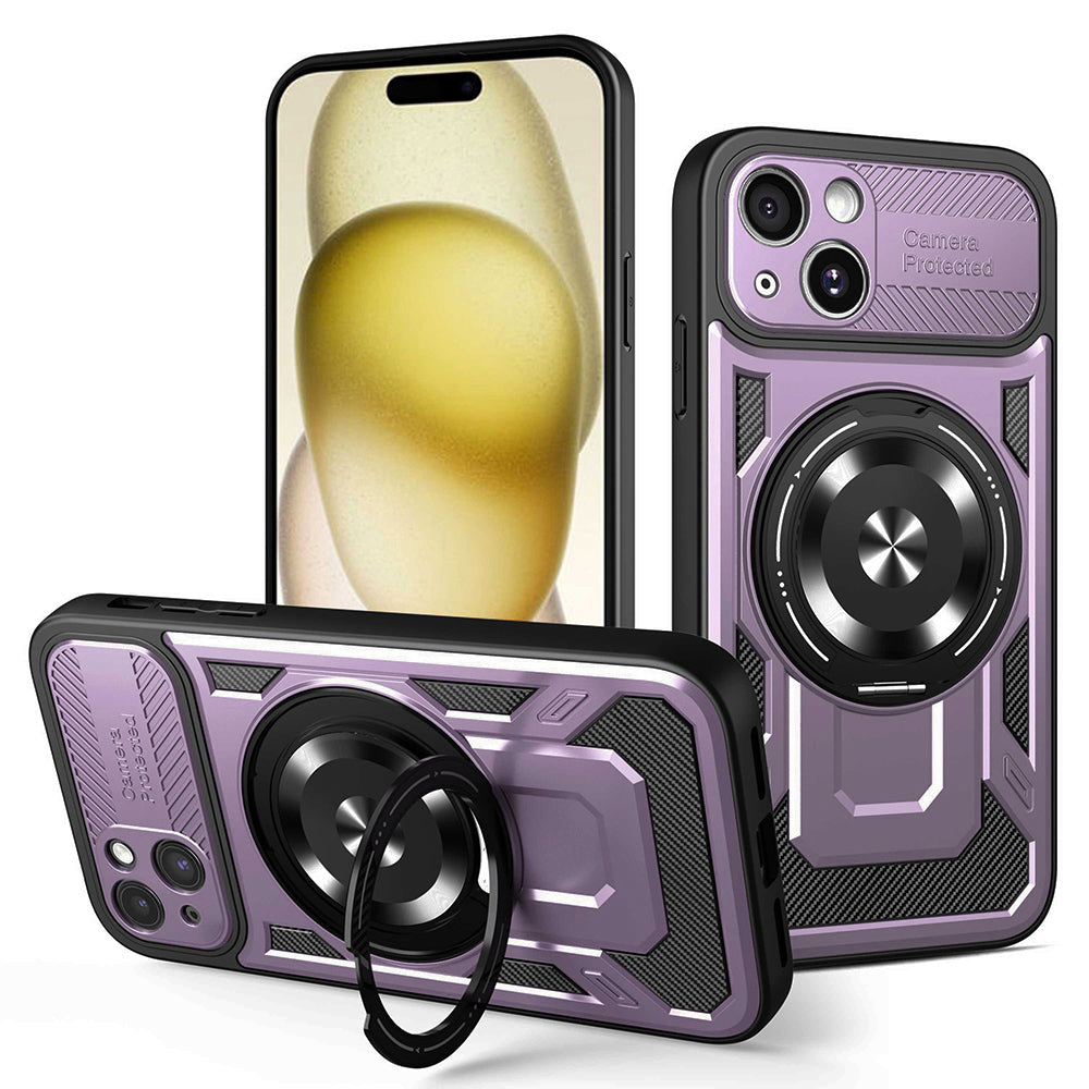 Techsuit - RuggedCam - iPhone 15 Plus - Purple
