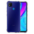 Techsuit - Shockproof Clear Silicone - Xiaomi Redmi 9C / Redmi 9C NFC - Smoke Black