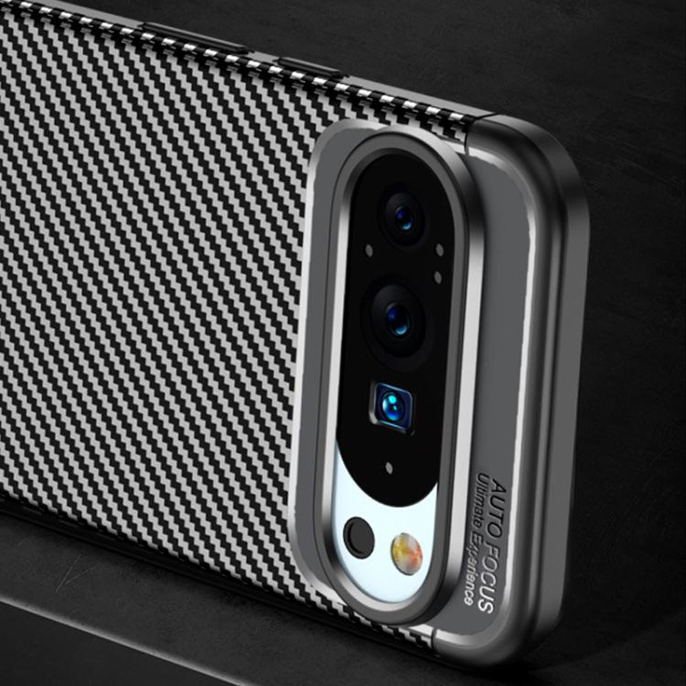 Techsuit - CarbonFiber - Google Pixel 10 / 10 Pro - Black