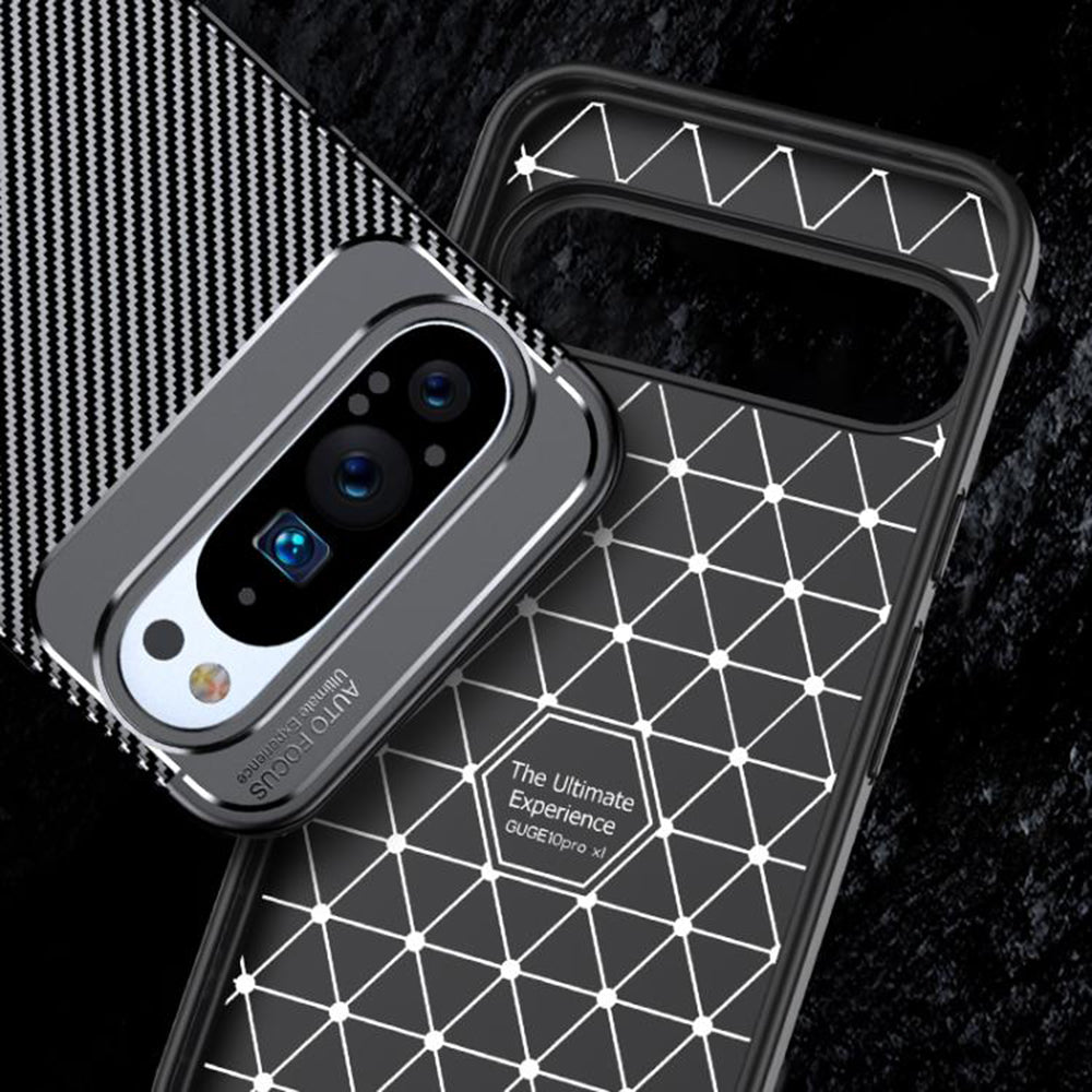 Techsuit - CarbonFiber - Google Pixel 10 / 10 Pro - Black