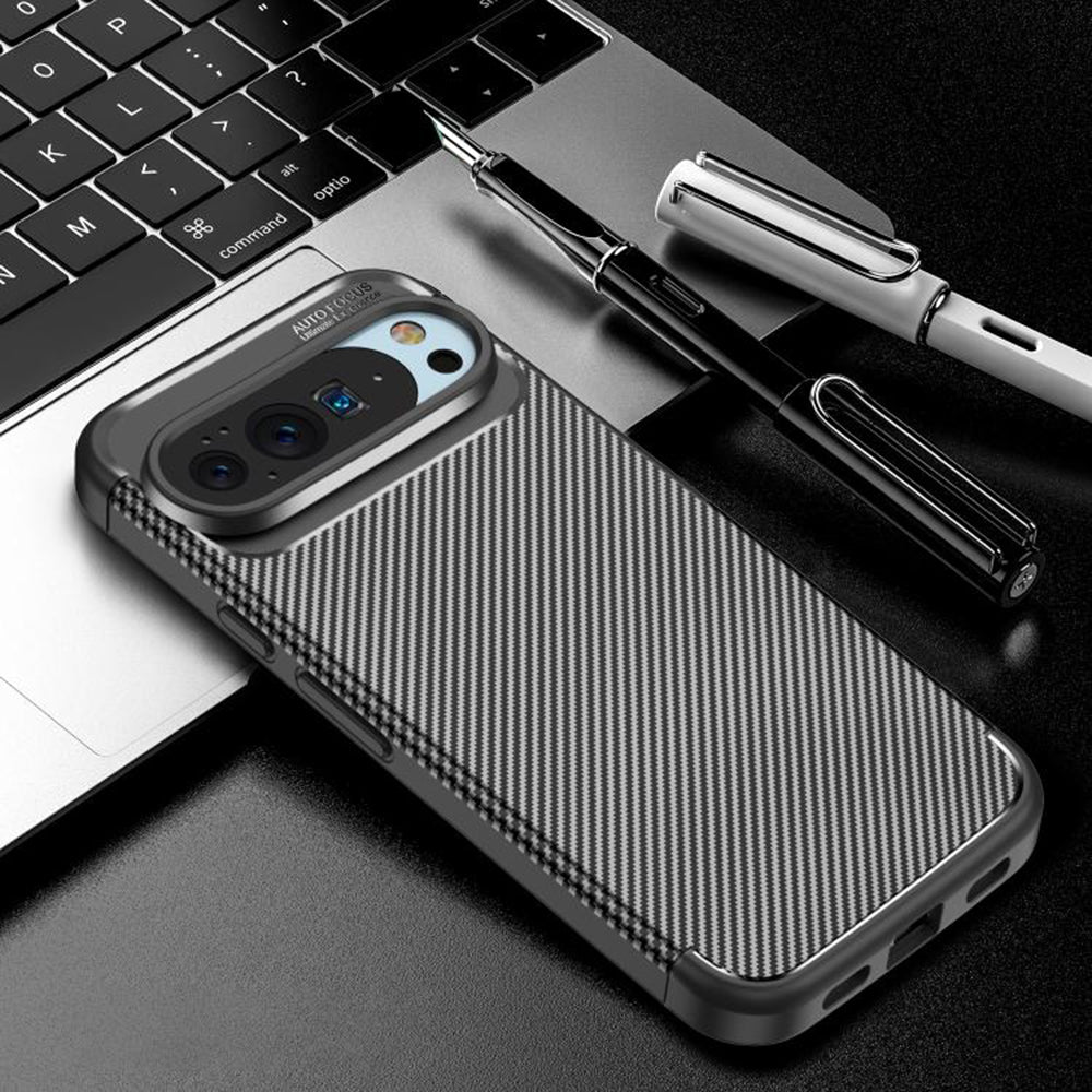Techsuit - CarbonFiber - Google Pixel 10 / 10 Pro - Black
