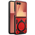 Techsuit - CamGuard Pro - Samsung Galaxy Z Flip7 - Red