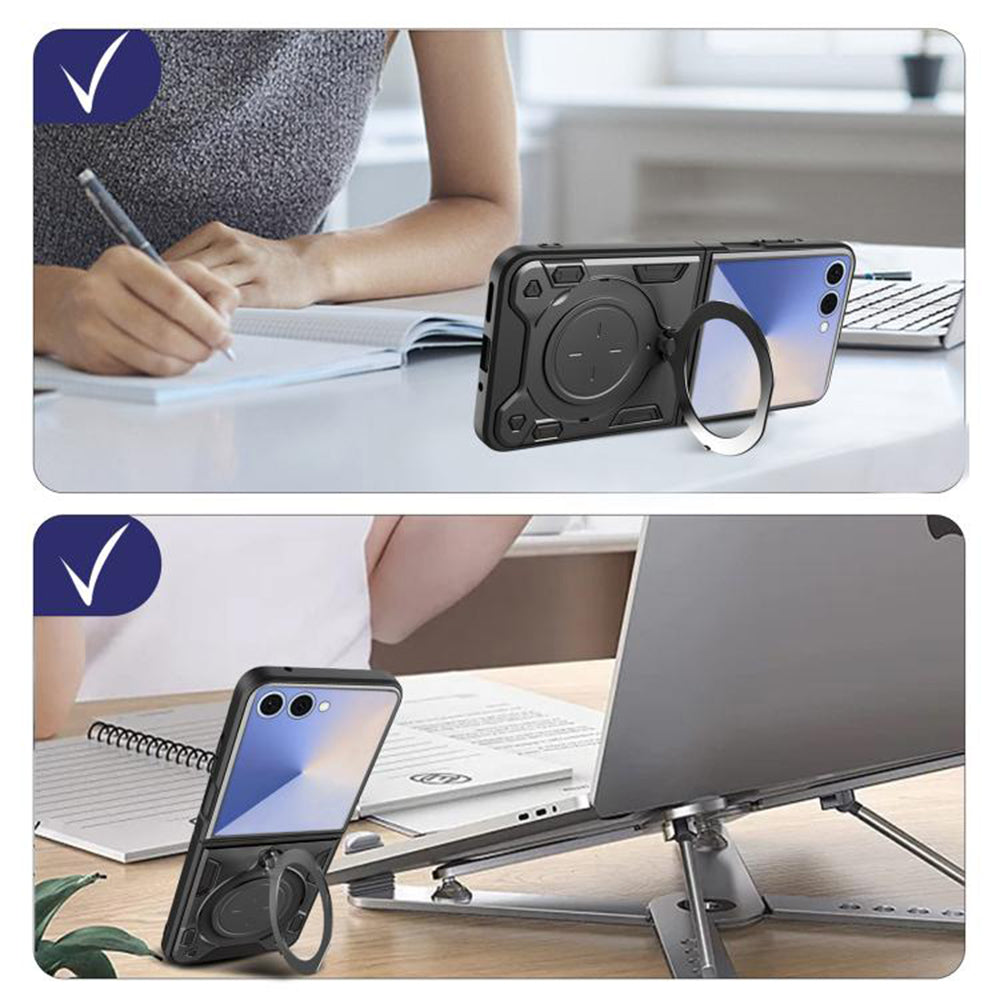 Techsuit - CamGuard Pro - Samsung Galaxy Z Flip7 - Blue