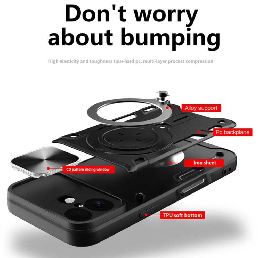 Techsuit - CamGuard Pro - iPhone 17 - Red