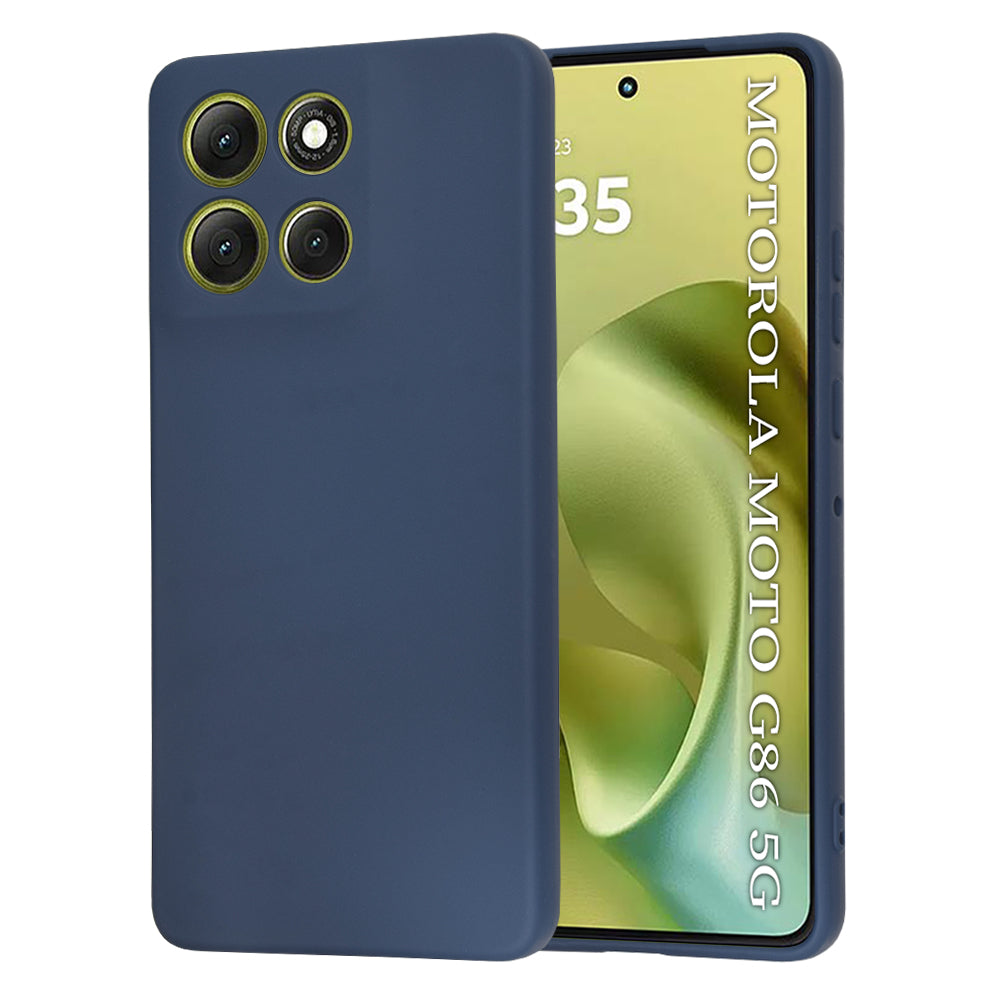 Techsuit - SoftFlex - Motorola Moto G86 - Navy Blue