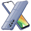 Techsuit - Shockproof Clear Silicone - Samsung Galaxy A33 5G - Smoke Black