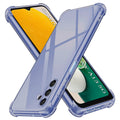 Techsuit - Shockproof Clear Silicone - Samsung Galaxy A13 5G / A04S - Smoke Black