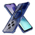 Techsuit - Shockproof Clear Silicone MagSafe - Xiaomi Redmi 14C / Poco C75 - Smoke Black