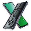 Techsuit - Shockproof Clear Silicone MagSafe - Oppo Reno12 F 4G / Reno12 F 5G / Reno12 FS 4G / Reno12 FS 5G - Smoke Blac