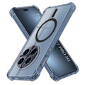 Techsuit - Shockproof Clear Silicone MagSafe - Honor Magic7 Pro - Smoke Black