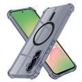 TechSuit Husa de protectie Techsuit Shockproof Clear Silicone MagSafe compatibil cu Samsung Galaxy A56 5G, Negru Fumuriu
