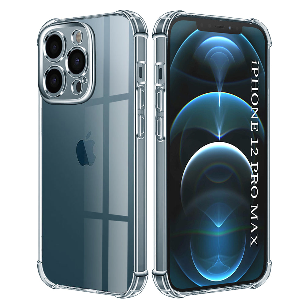 TechSuit Husa de protectie Techsuit Shockproof Clear Silicone compatibil cu iPhone 12 Pro Max, Transparent