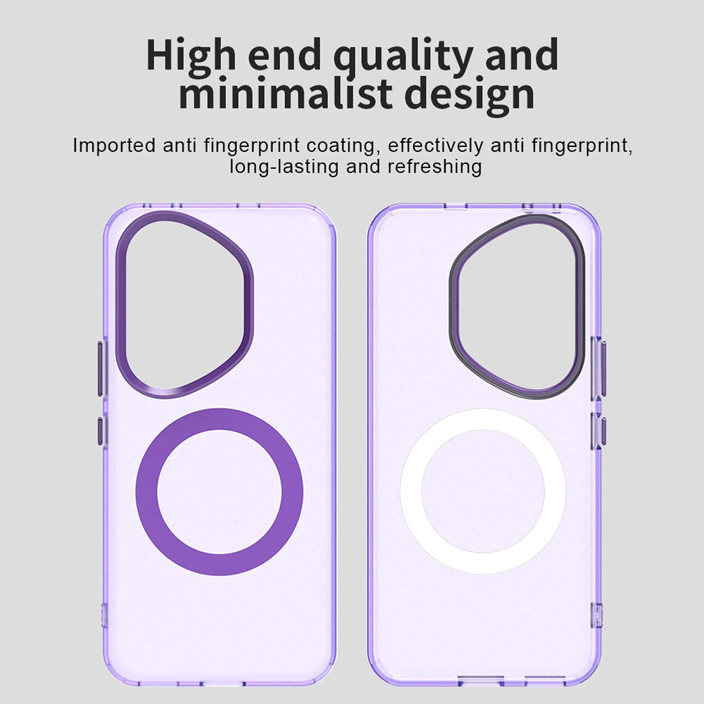 TechSuit Husa de protectie Techsuit CandyCase MagSafe compatibil cu Honor 400 Pro, Mov – imagine 3