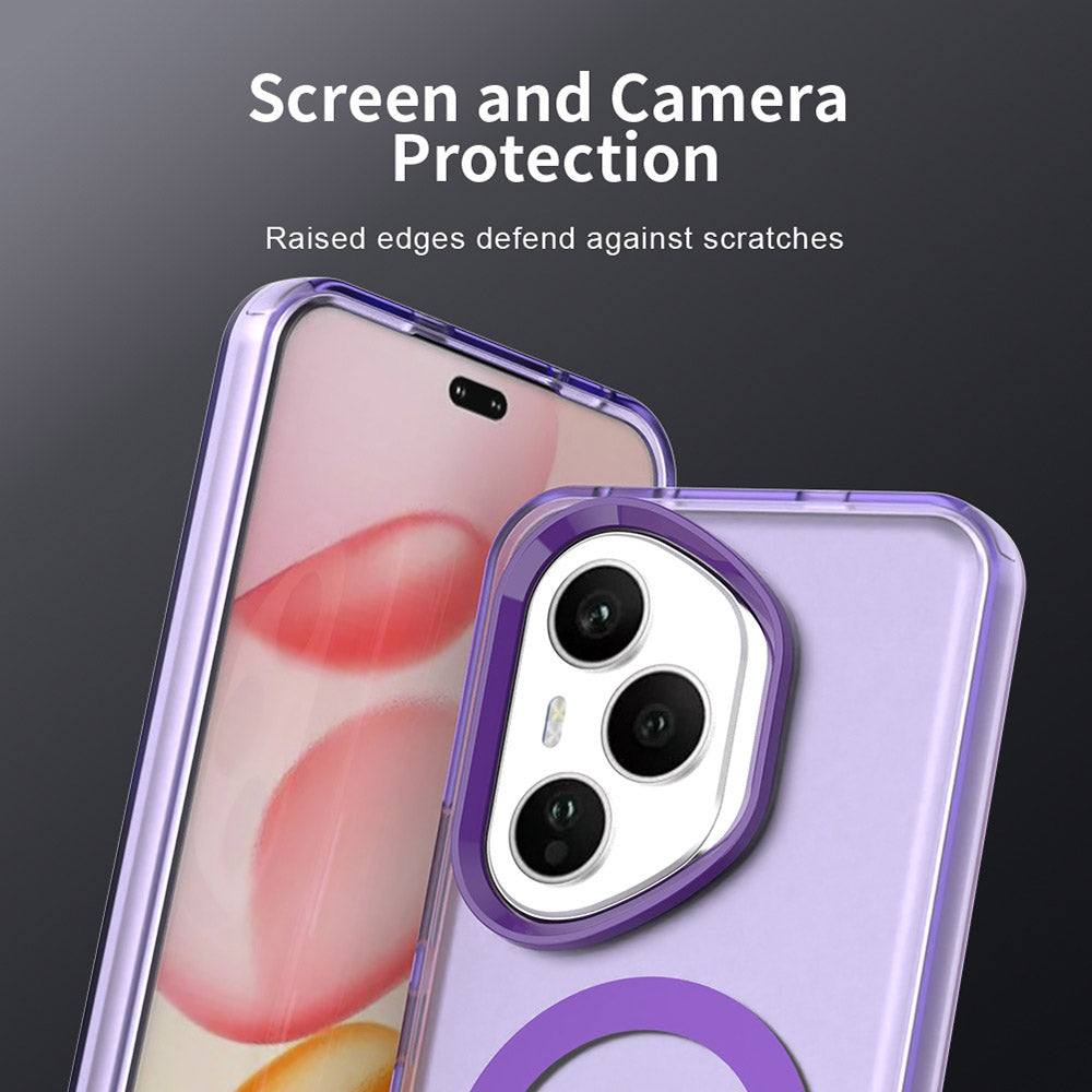 TechSuit Husa de protectie Techsuit CandyCase MagSafe compatibil cu Honor 400 Pro, Mov – imagine 4