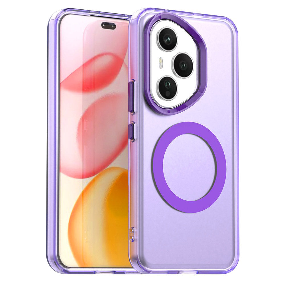 TechSuit Husa de protectie Techsuit CandyCase MagSafe compatibil cu Honor 400 Pro, Mov