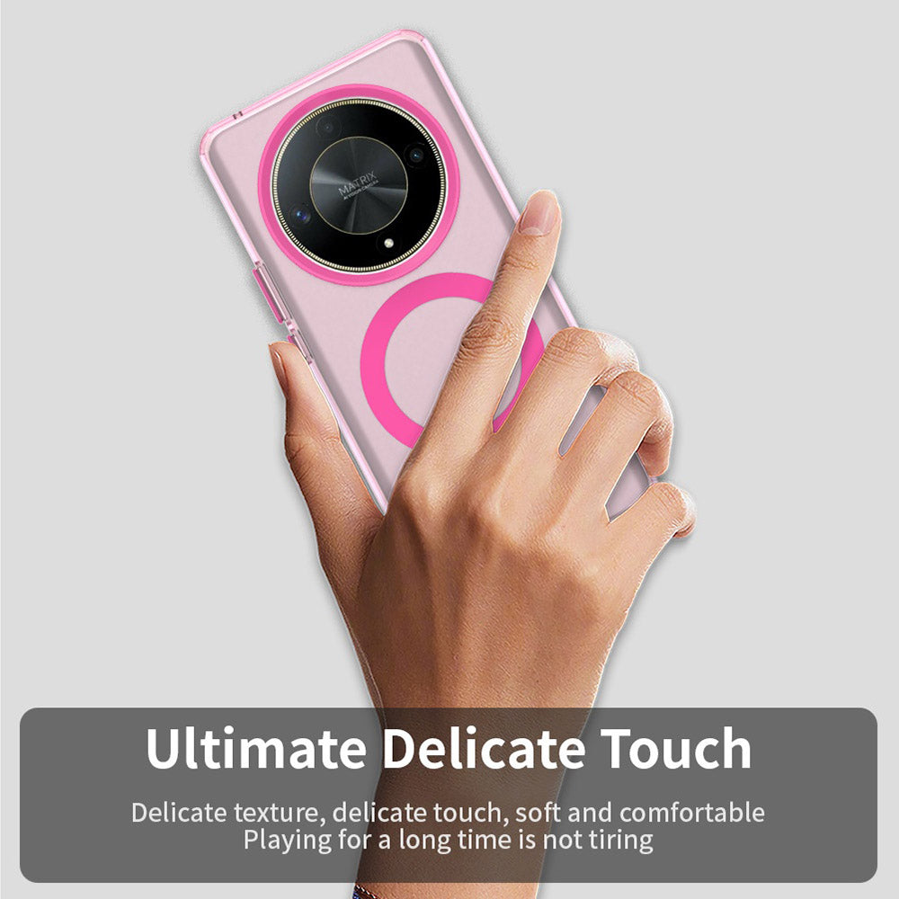TechSuit Husa de protectie Techsuit CandyCase MagSafe compatibil cu Honor Magic6 Lite, Roz – imagine 6