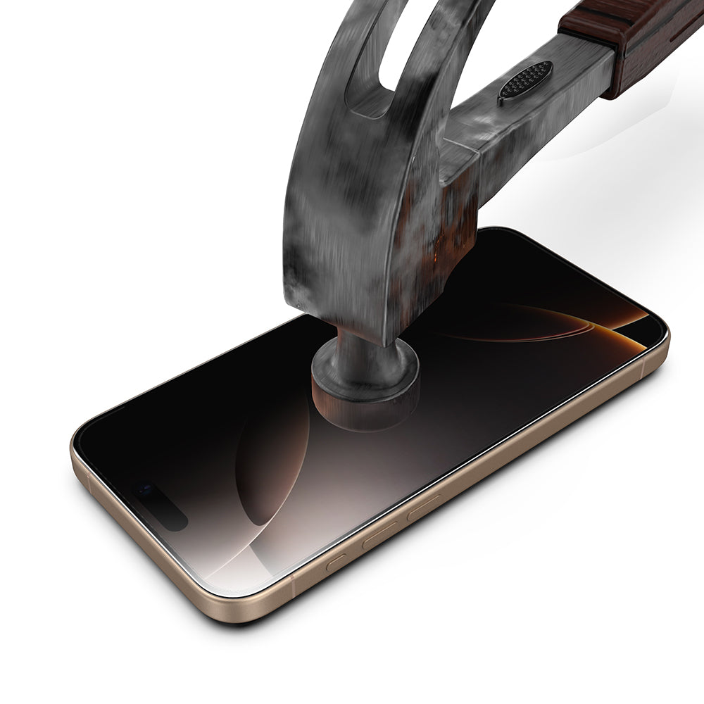 Techsuit - TitanGlass FullCover (2 pack) - iPhone 17 Pro Max - Privacy