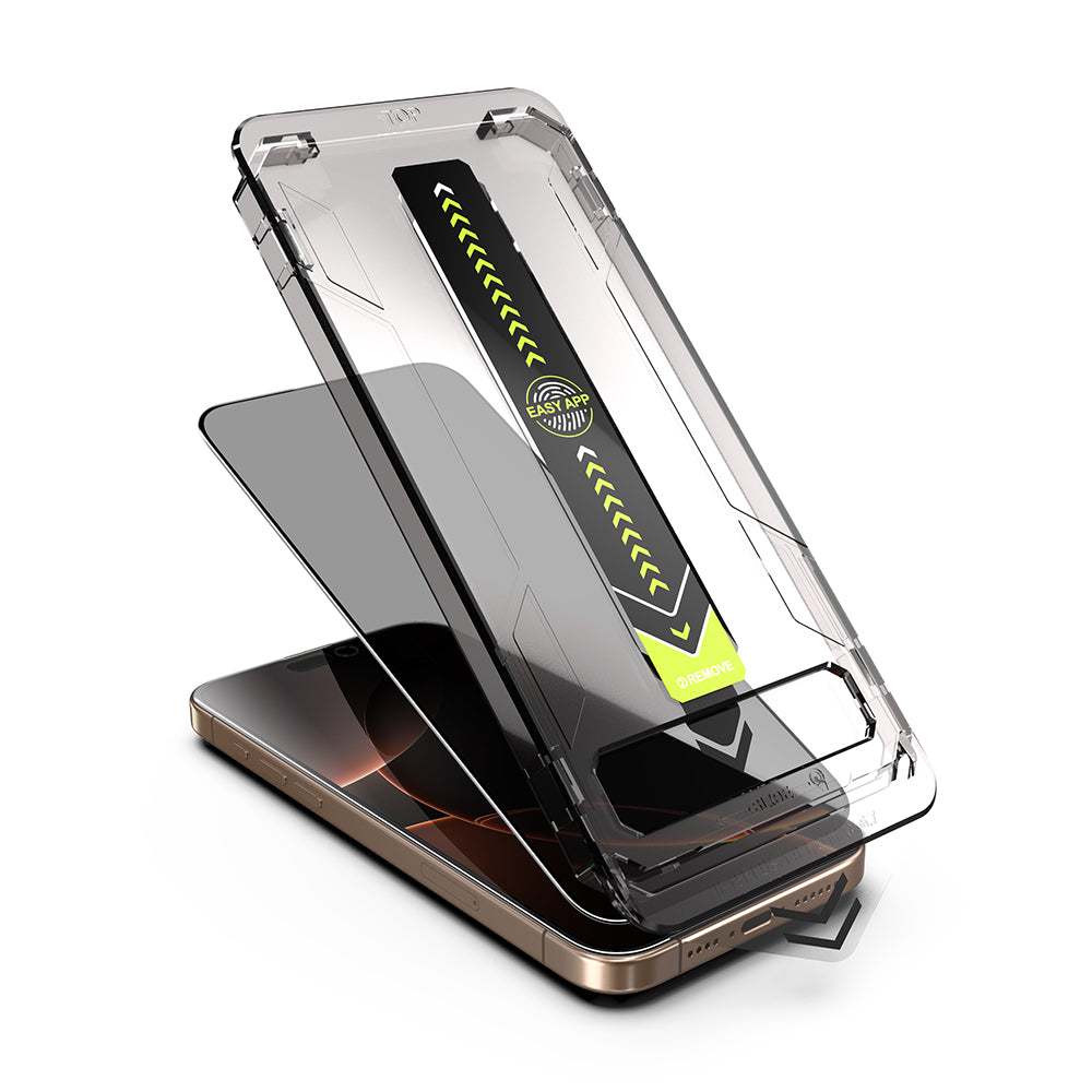 Techsuit - TitanGlass FullCover (2 pack) - iPhone 12 Pro Max - Privacy