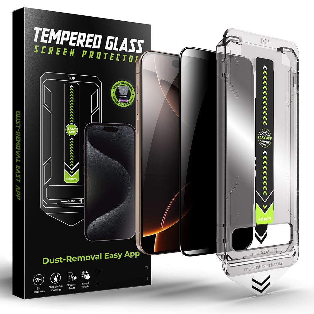TechSuit Folie de protectie Techsuit TitanGlass FullCover compatibil cu iPhone XR / iPhone 11, Privacy