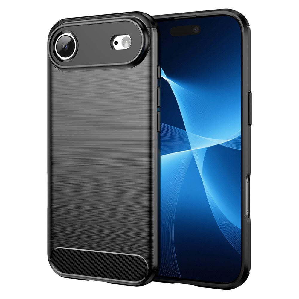 Techsuit - Carbon Silicone - iPhone 17 Air - Black