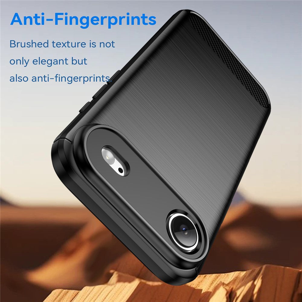Techsuit - Carbon Silicone - iPhone 17 Air - Black